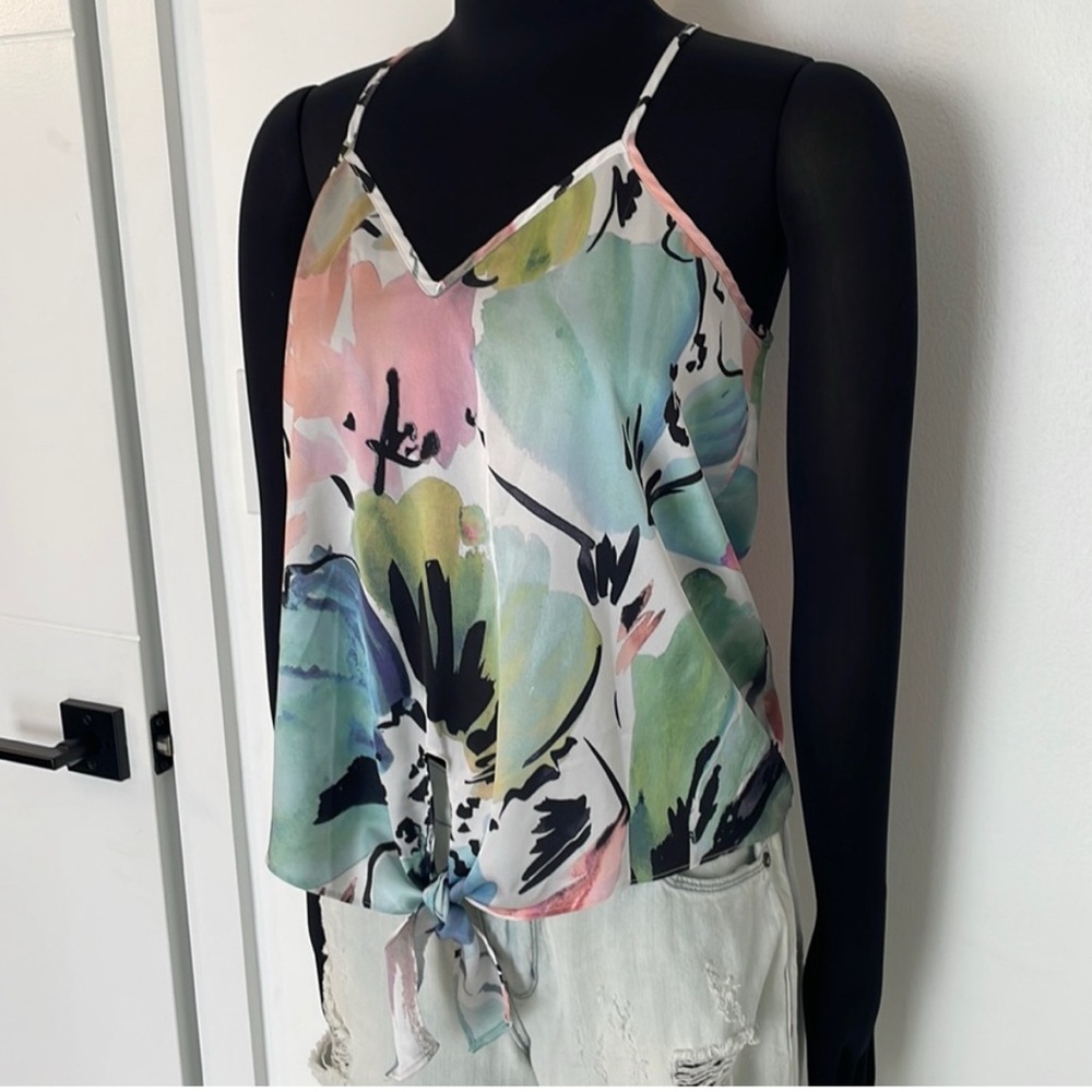 Floral Multicolor Women's Top